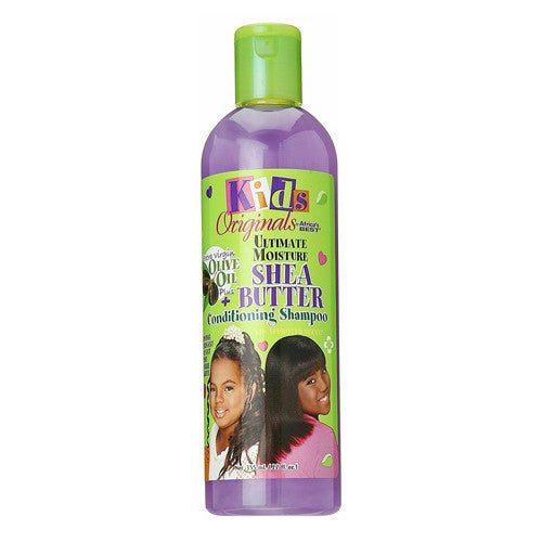 Africas Best Kids Organics Ultra Moisture Shea Butter Conditioning Shampoo, 12 Oz